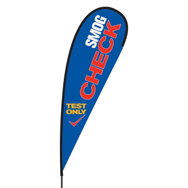 Smog Check Flex Blade Flag - 15' Thumbnail