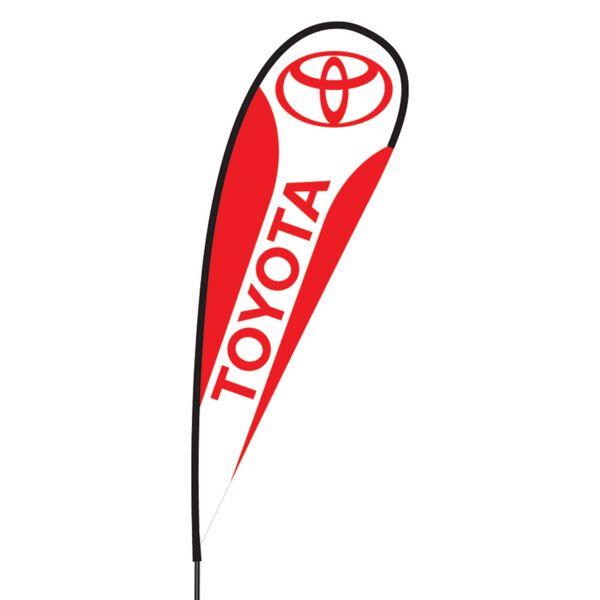Toyota Flex Blade Flag - 15' Thumbnail