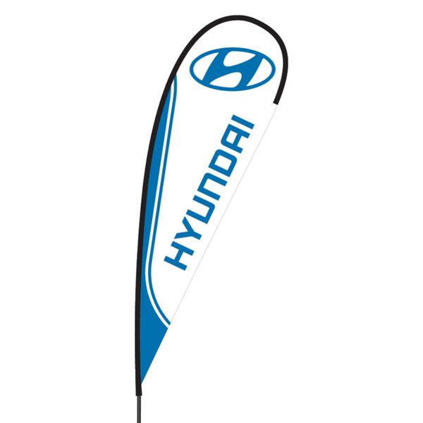 Hyundai Flex Blade Flag - 15' Thumbnail