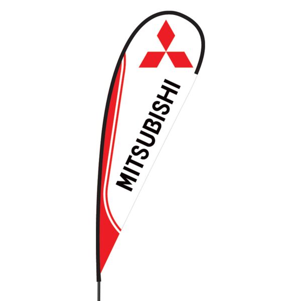 Mitsubishi Flex Blade Flag - 15' Thumbnail