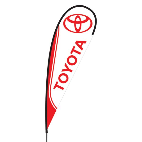 Toyota Flex Blade Flag - 15' Thumbnail
