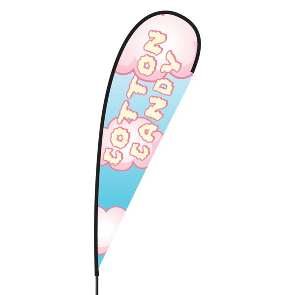 Cotton Candy Flex Blade Flag - 15' Thumbnail