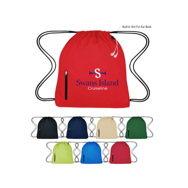 Rubber Soled Draw String Bag Thumbnail