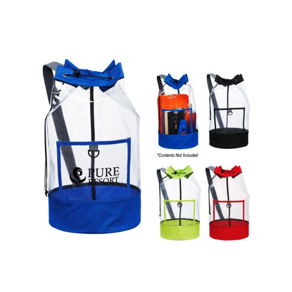 Clear PVC Draw String Bag Thumbnail