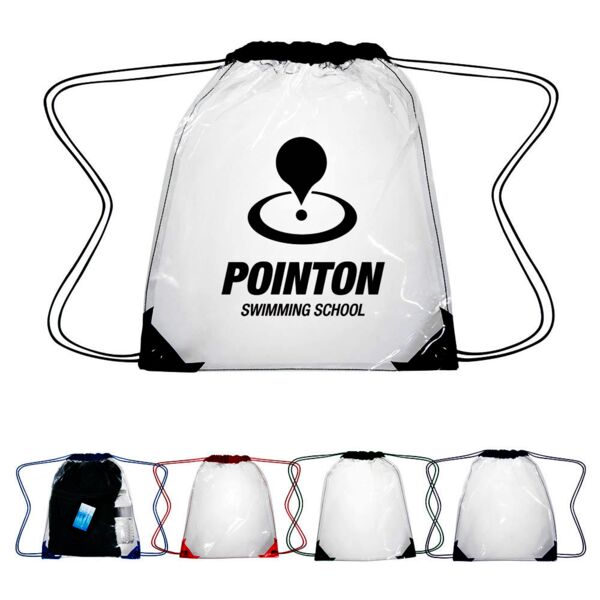 PVC Draw String Satchel Thumbnail